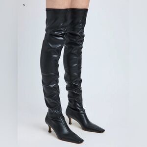 Proenza Schouler Black Over-the-Knee Boots
